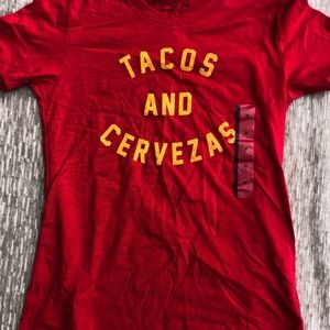 Fifth Sun Tacos and Cervezas Tshirt Medium